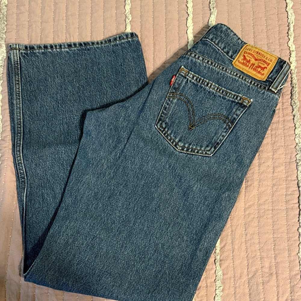 Levi's Classic Straight Blue Jeans